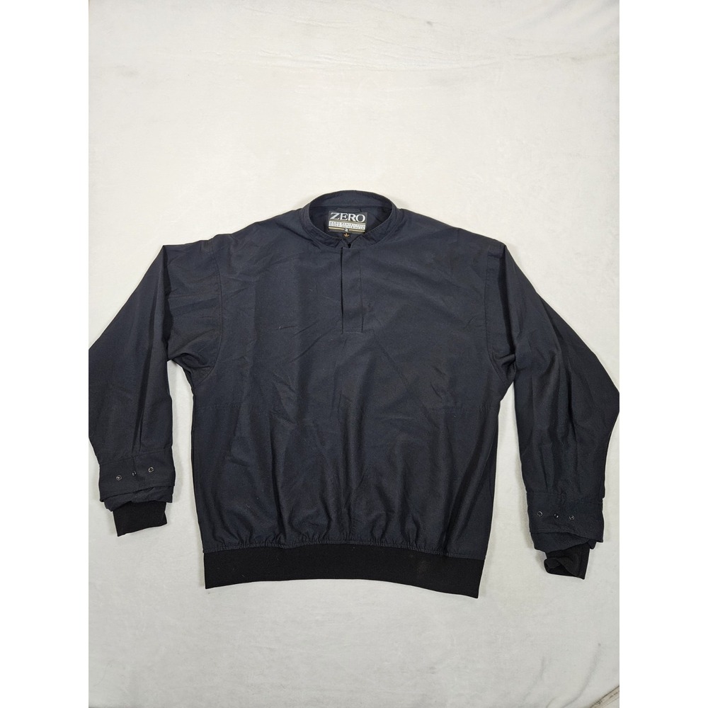 Zero Restriction Wind Shirt Men's Size Large Black‎ Superlight Packable